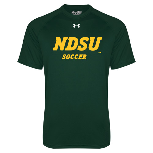 Under Armour Dark Green Tech Tee-Soccer