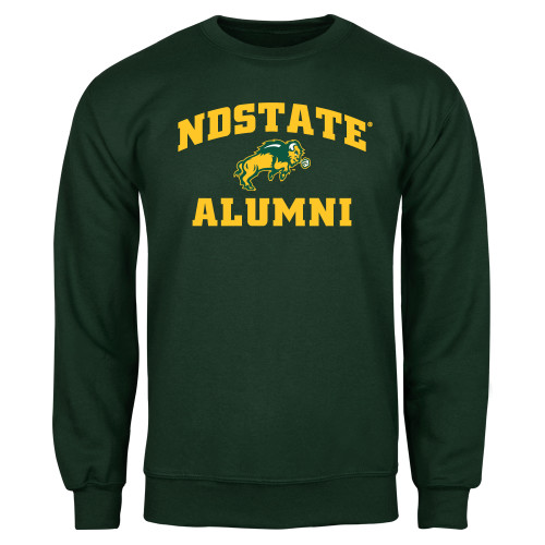 Dark Green Fleece Crew-Alumni
