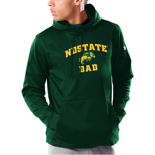 Under Armour Dark Green Armour Fleece Hoodie-Dad