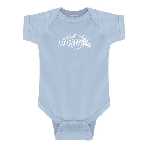 Light Blue Infant Onesie-Primary Mark