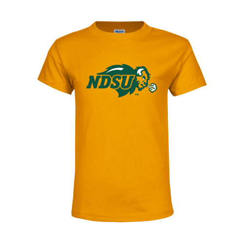 Youth Gold T-Shirt-Primary Mark