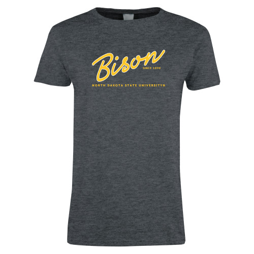 Womens Dark Heather Short Sleeve Tee-Since 1890