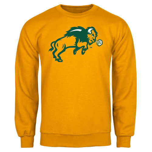 Gold Fleece Crew-Full Bison