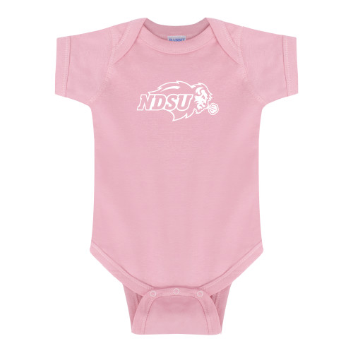 Light Pink Infant Onesie-Primary Mark