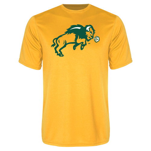 Gold Performance Tee-Full Bison