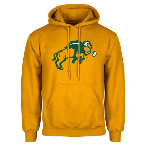 Gold Fleece Hoodie-Full Bison