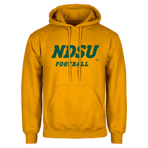 Gold Fleece Hoodie-Football