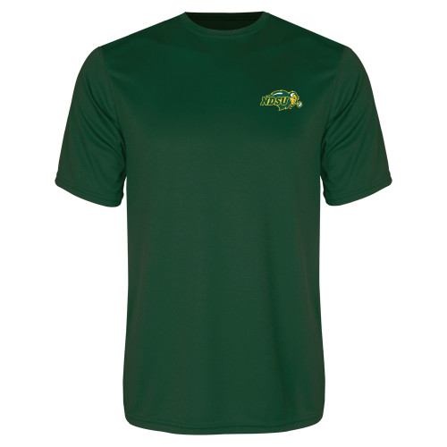Dark Green Performance Tee-Primary Mark