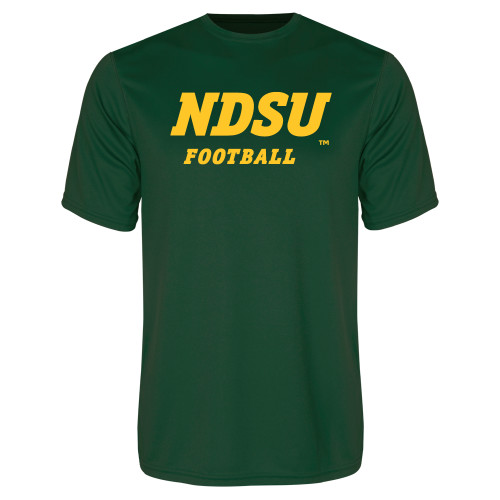 Dark Green Performance Tee-Football