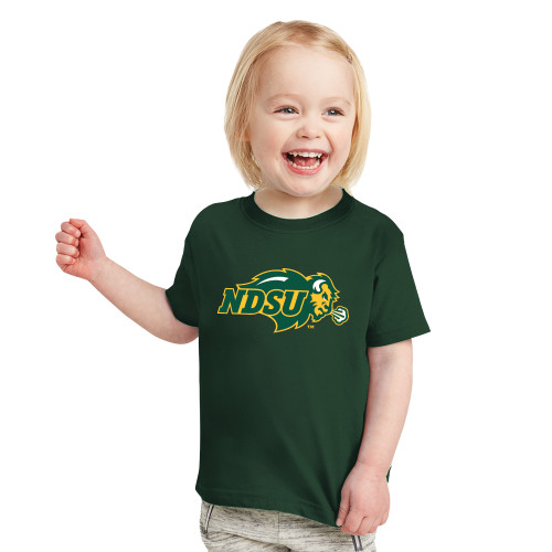 Toddler Dark Green T Shirt-Primary Mark