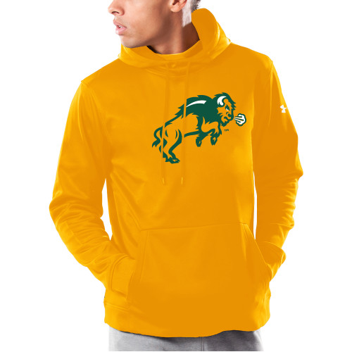 Under Armour Gold Armour Fleece Hoodie-Full Bison