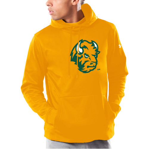 Under Armour Gold Armour Fleece Hoodie-Bison Head