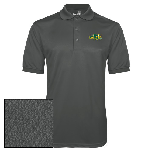 Charcoal Dry Mesh Polo-Primary Mark