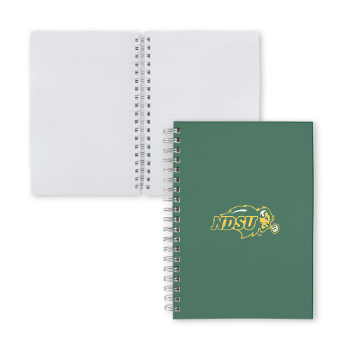 Clear 7 x 10 Spiral Journal Notebook-Primary Mark