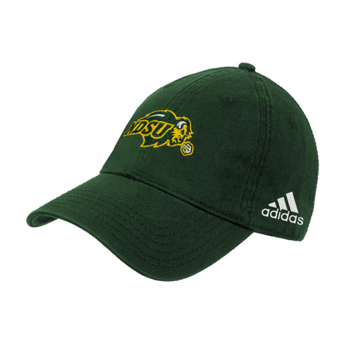 Adidas Dark Green Adjustable Washed Slouch-Primary Mark