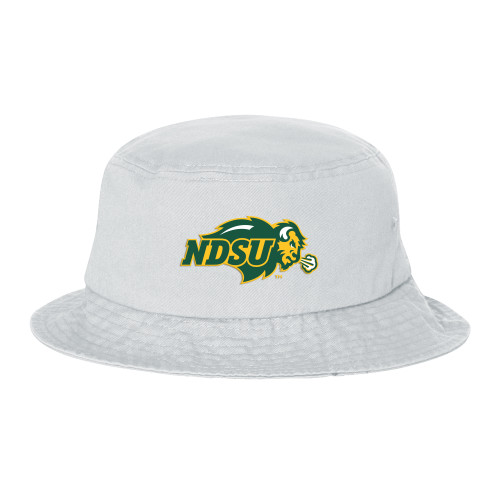 Sportsman White Bucket Hat-Primary Mark