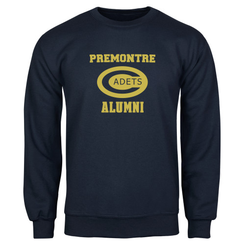 Navy Fleece Crew-Premontre Alumni