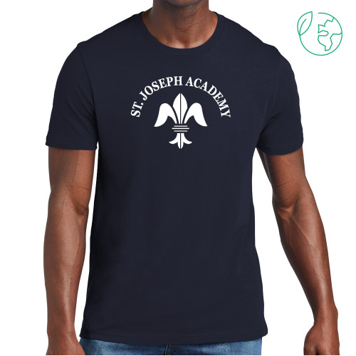 Allmade Navy Organic Cotton Tee-Notre Dame de La Baie Academy St. Joseph Academy