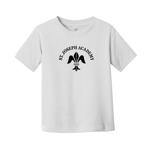 Toddler White T Shirt-Notre Dame de La Baie Academy St. Joseph Academy