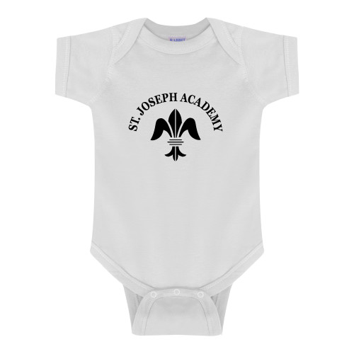 White Infant Onesie-Notre Dame de La Baie Academy St. Joseph Academy