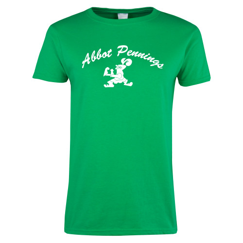 Womens Kelly Green Short Sleeve Tee-Abbot Pennings