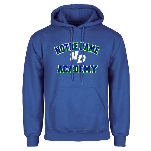Royal Fleece Hoodie-Notre Dame de La Baie Academy Notre Dame Academy ND Stacked 2 Color
