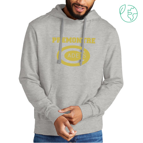 Allmade Light Grey Organic French Terry Pullover Hoodie-Premontre Cadets