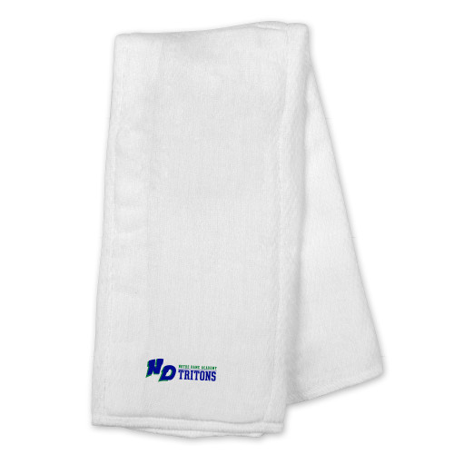Baby Burp Cloth-Notre Dame de La Baie Academy Notre Dame AcademyTritons ND Flat