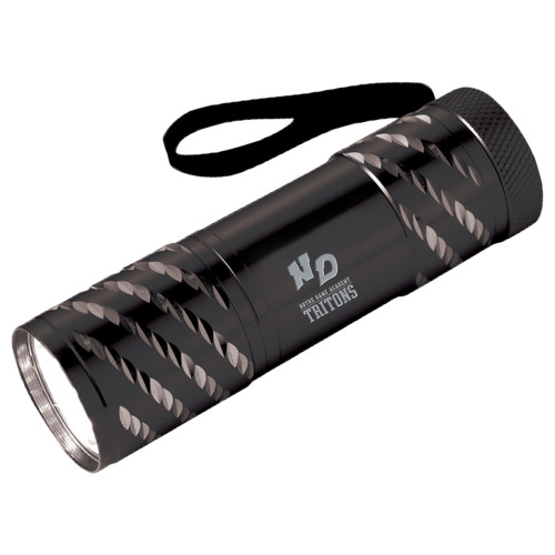 Astro Black Flashlight-Notre Dame de La Baie Academy Notre Dame AcademyTritons ND Stacked Engraved