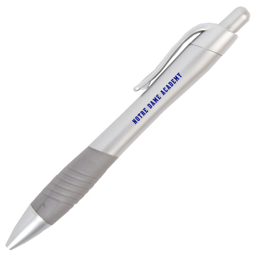 Metallic Mykonos Silver Pen-Notre Dame de La Baie Academy Notre Dame Academy Flat Text
