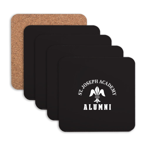 Hardboard Coaster w/Cork Backing 4/set-ST Joseph Academy Alumni