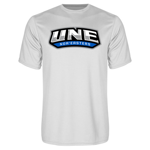  White Performance Tee - UNE