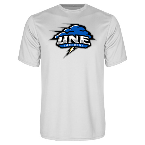  White Performance Tee - Lacrosse