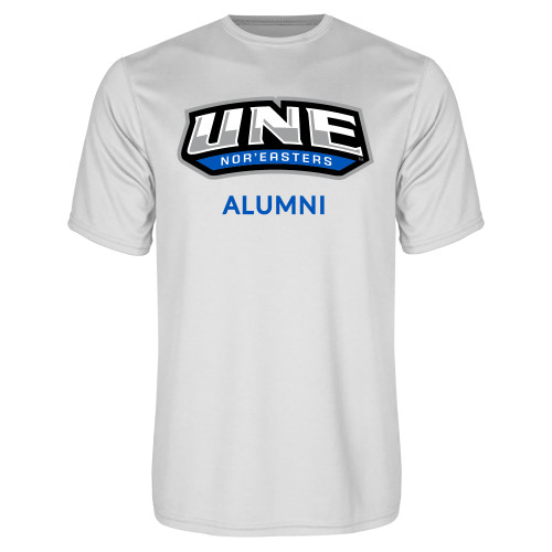  White Performance Tee - Alumni