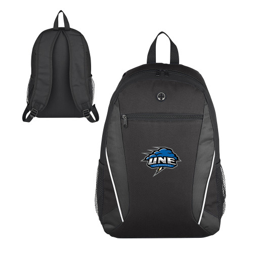  Homerun Black Computer Backpack - Primary Athletics Mark