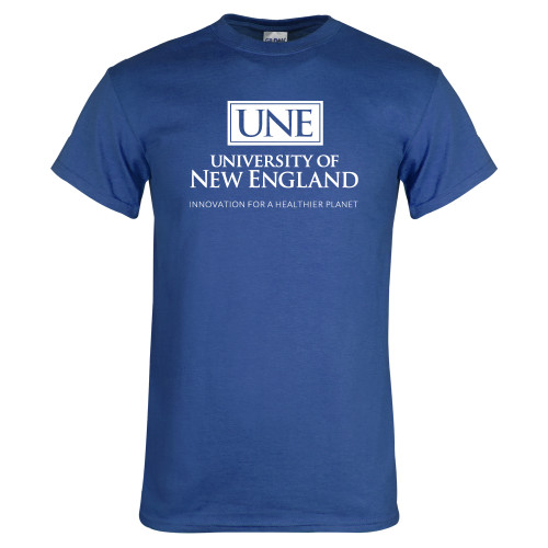  Royal T Shirt - Institutional Mark  Stacked