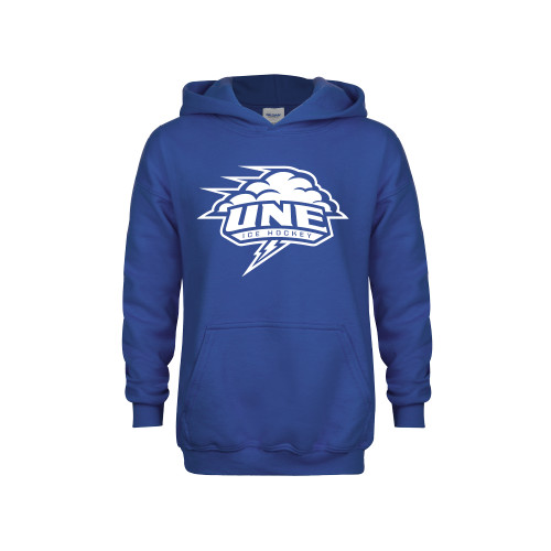  Youth Royal Fleece Hoodie - Ice Hockey