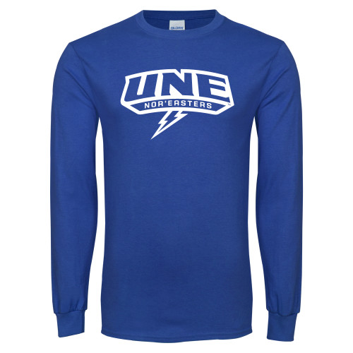  Royal Long Sleeve T Shirt - UNE w Bolt