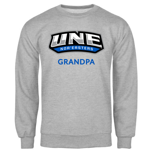  Grey Fleece Crew - Grandpa