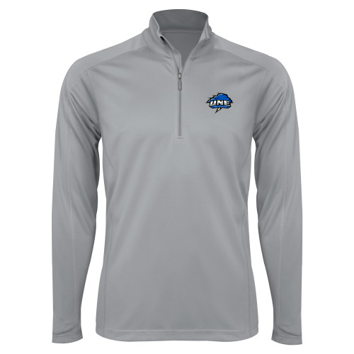  Syntrel Platinum Interlock 1/4 Zip - Primary Athletics Mark