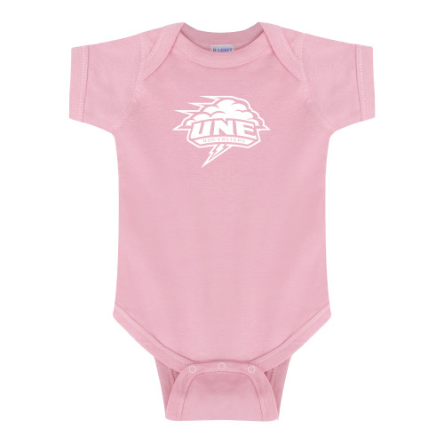  Light Pink Infant Onesie - Primary Athletics Mark
