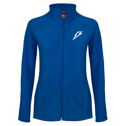  Womens Royal Fleece Full Zip Jacket - Lighting Bolt