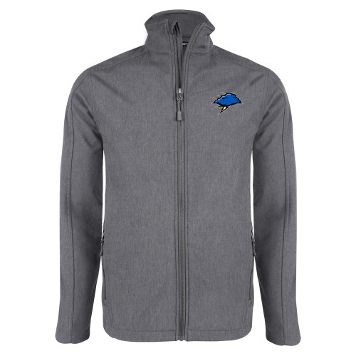  Grey Heather Softshell Jacket - Storm Cloud
