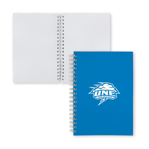  Clear 7 x 10 Spiral Journal Notebook - Primary Athletics Mark