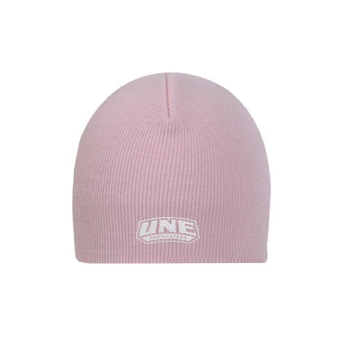  Pink Knit Beanie - UNE