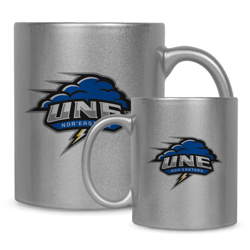  Full Color Silver Metallic Mug 11oz - Primary Athletics Mark
