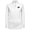 Thumbnail image for  Syntrel Womens White Interlock 1/4 Zip