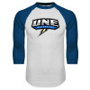 Thumbnail image for  White/Royal Raglan Baseball T Shirt