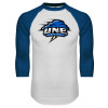 Thumbnail image for  White/Royal Raglan Baseball T Shirt