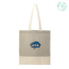 Thumbnail image for  Split Recycled Grey Cotton Twill Convention Tote